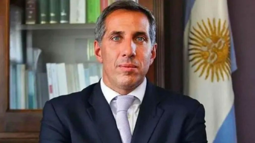 El fiscal Diego Luciani, durante la última jornada de los alegatos en lo que se conoce como Causa Vialidad (Captura de pantalla).