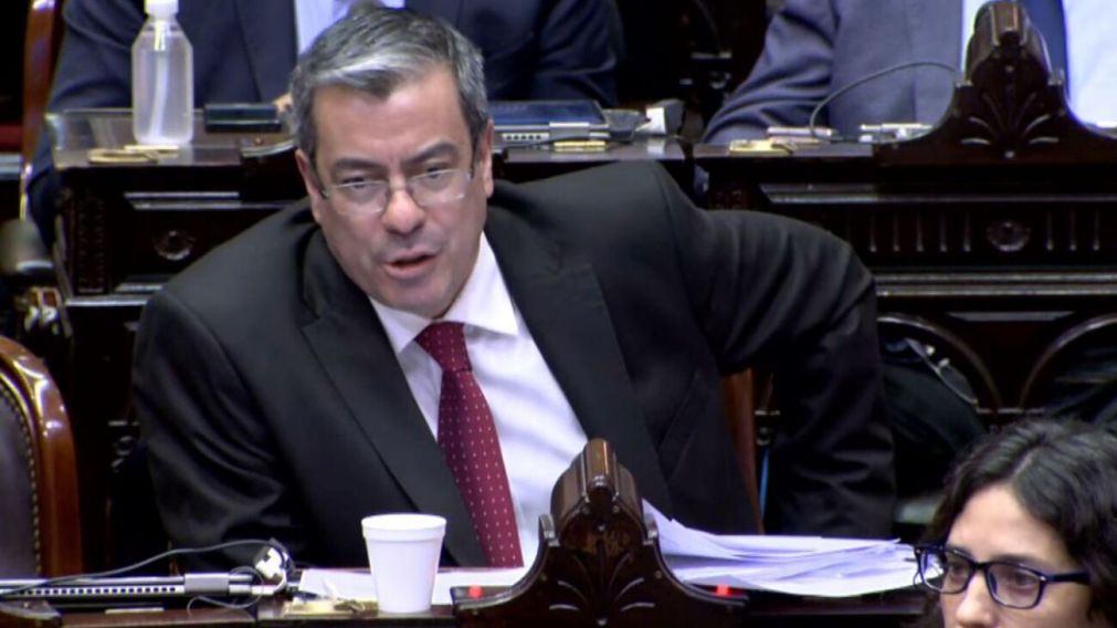 Germán Martínez pidió que se termine con la "violencia política" (Archivo).