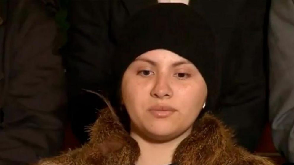 Ambar, novia de Fernando André Sabag Montiel, detenido por el intento de magnicidio.