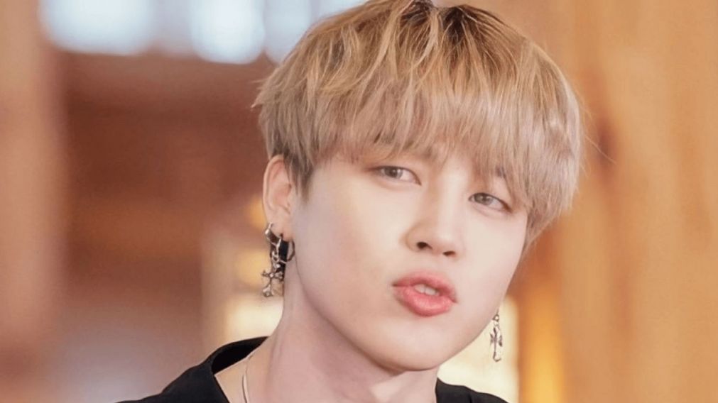 Cantante de la banda de pop coreano BTS, Park Ji-min.