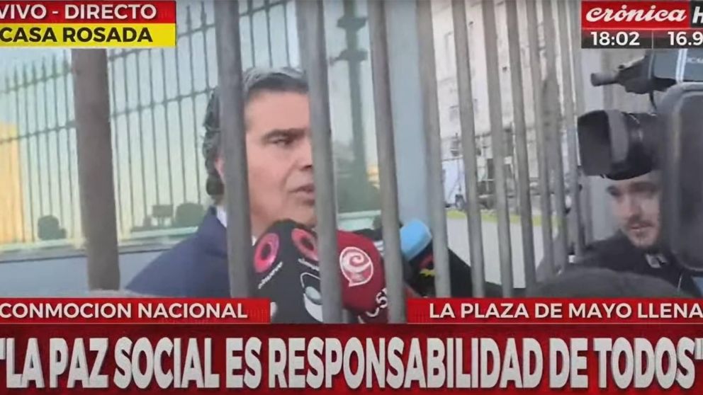 Atentado contra Cristina: Jorge Capitanich aseguró tras la reunión con Alberto Fernández que "el objetivo es generar las condiciones para promover la erradicación del discurso del odio".