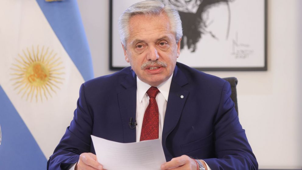 A las 23.55 Alberto Fern�ndez habl� en cadena nacional sobre el atentado a Cristina Kirchner.