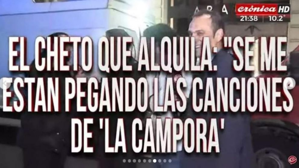 Continúa el operativo frente a la casa de Cristina Fernández y te lo contamos por Crónica HD.