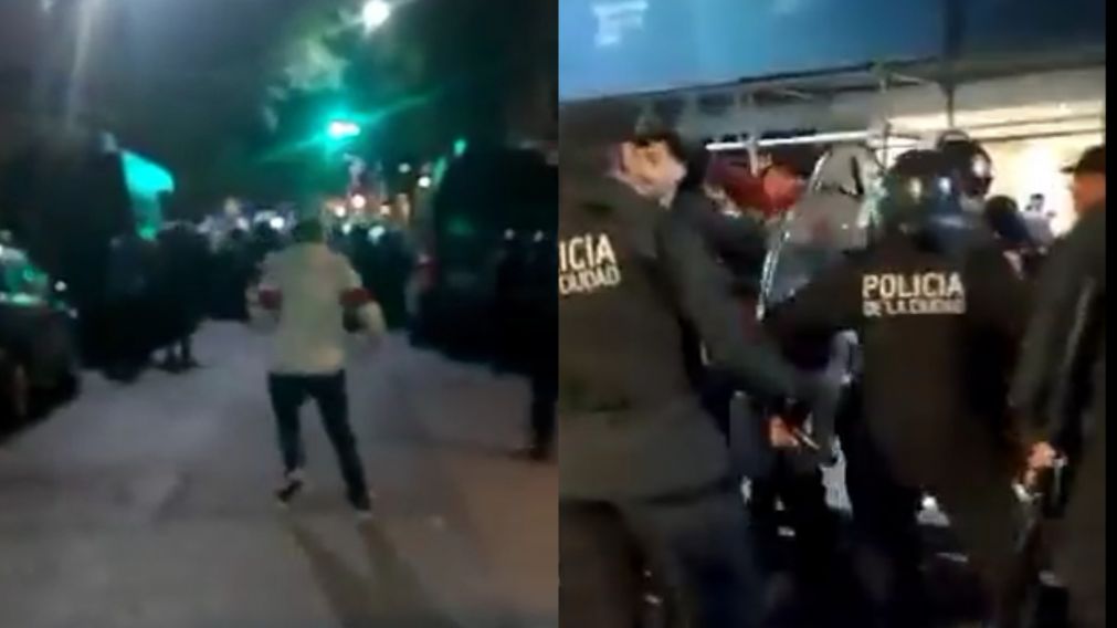 El violento hecho ocurri� en las calles Uruguay y Juncal