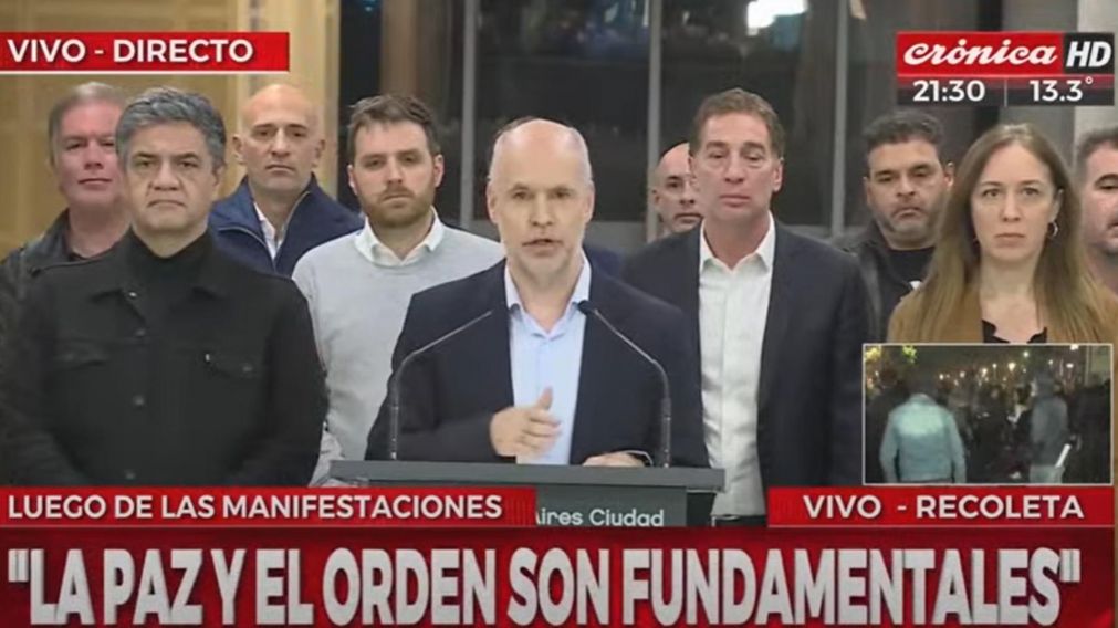 El mensaje de Larreta a Cristina Kirchner.
