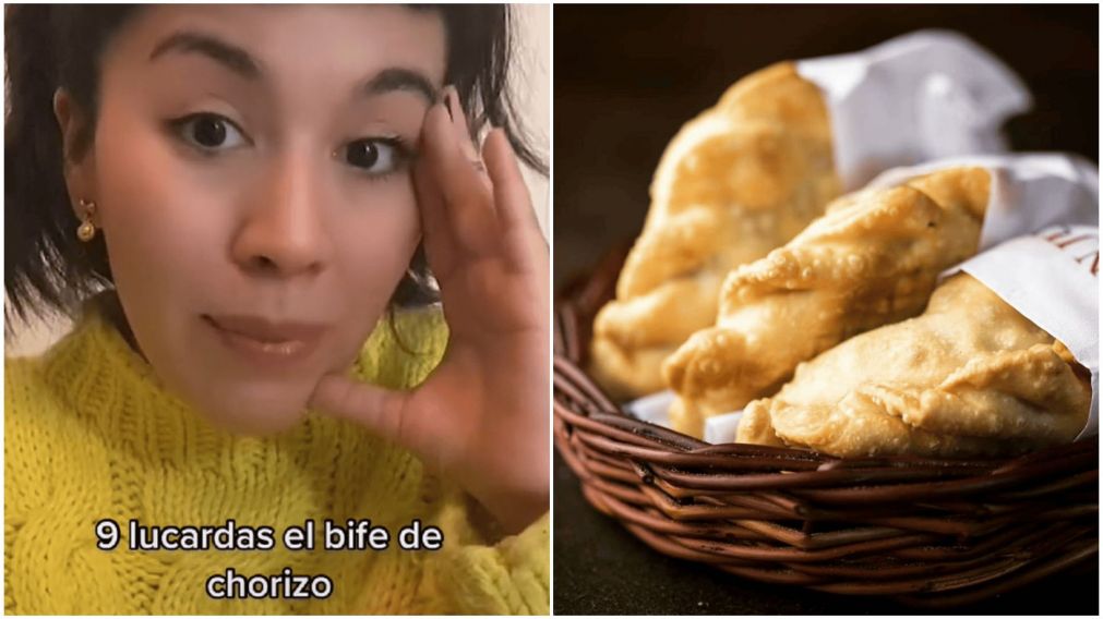 La usuaria de TikTok detalló su insólita experiencia en una famosa parrilla de Palermo (TikTok/@paloma.rbf).