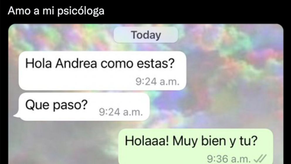 La insólita preocupación de la psicóloga cosechó una oleada de "Me gusta".