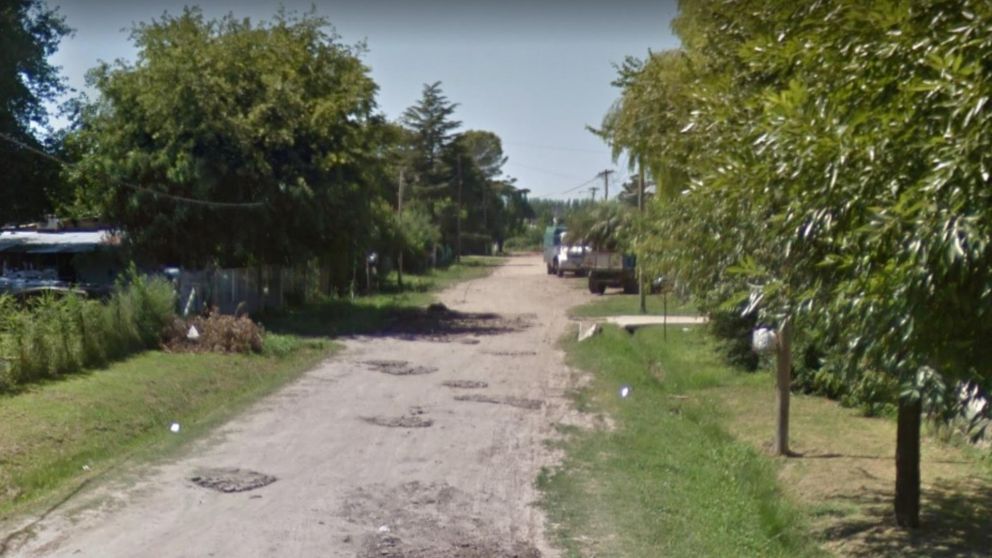 En este vecindario se produjo el homicidio a disparos de Alicia Mabel Acevedo, de 38 años.