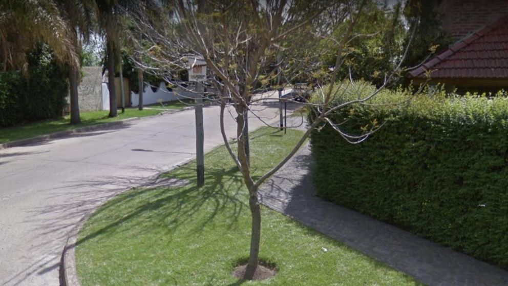 Acá, en este vecindario, se registró el trágico episodio.