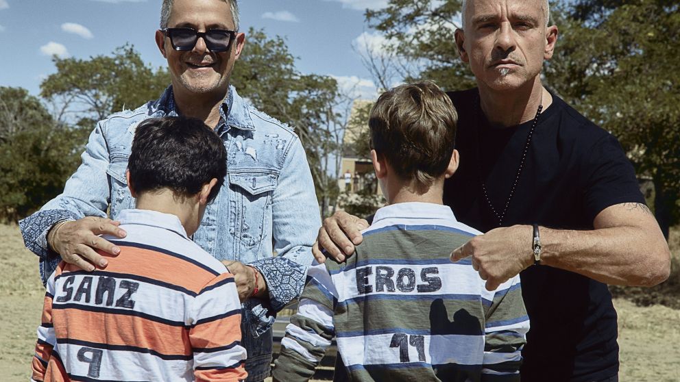 Eros Ramazzotti y Alejandro Sanz se unieron para realizar su nuevo tema "Soy"