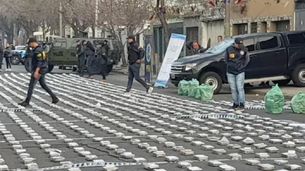 La droga fue hallada tras una pesquisa iniciada hace seis meses sobre una organización de narcotraficantes.