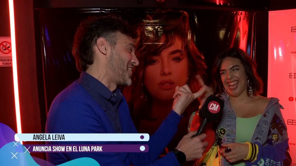 Ángela Leiva hizo el anuncio de su show en Buenos Aires