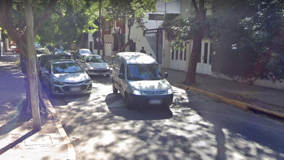 El hallazgo de las v�ctimas se produjo en este vecindario (Google Street View).