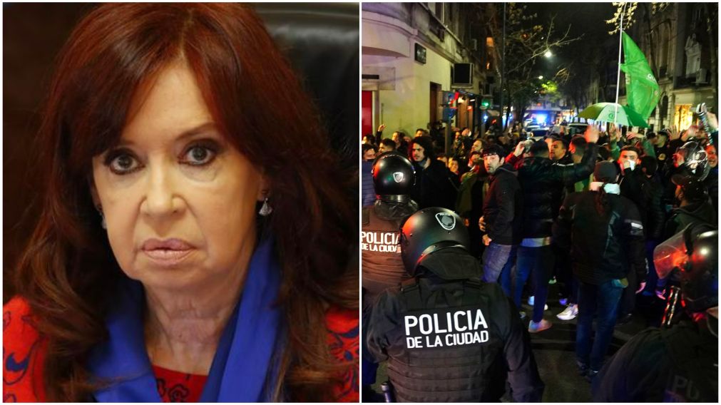 Cristina Kirchner durísima contra la Policía de la Ciudad.