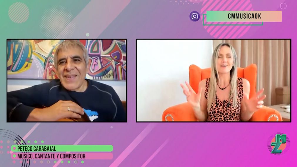 Folklore en estado puro: ¡Peteco Carabajal pasó por Modo Zoom!