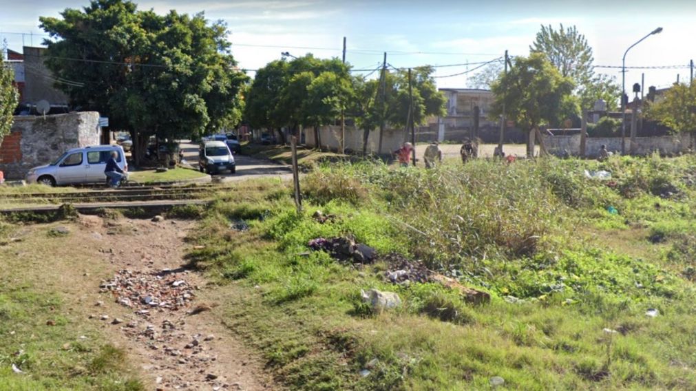 Acá, en esta zona, se generó el enfrentamiento armado.