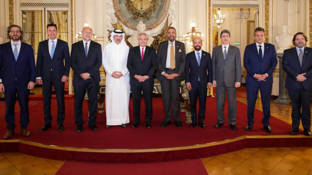 Alberto Fern�ndez encabez� el acto de firma del convenio del Acueducto biprovincial Santa Fe � C�rdoba.