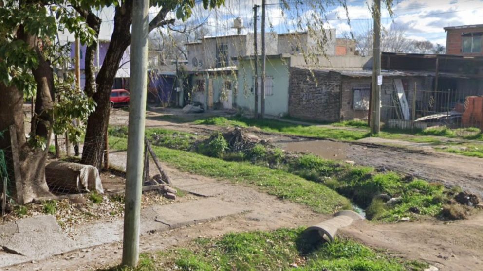 Acá, en este vecindario, sucedió el crimen de Sabrina Natalia Chávez, de 35 años.