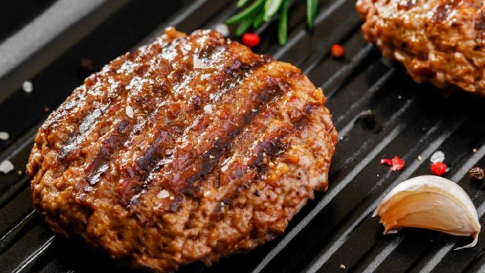 Las más ricas hamburguesas caseras de carne picada.