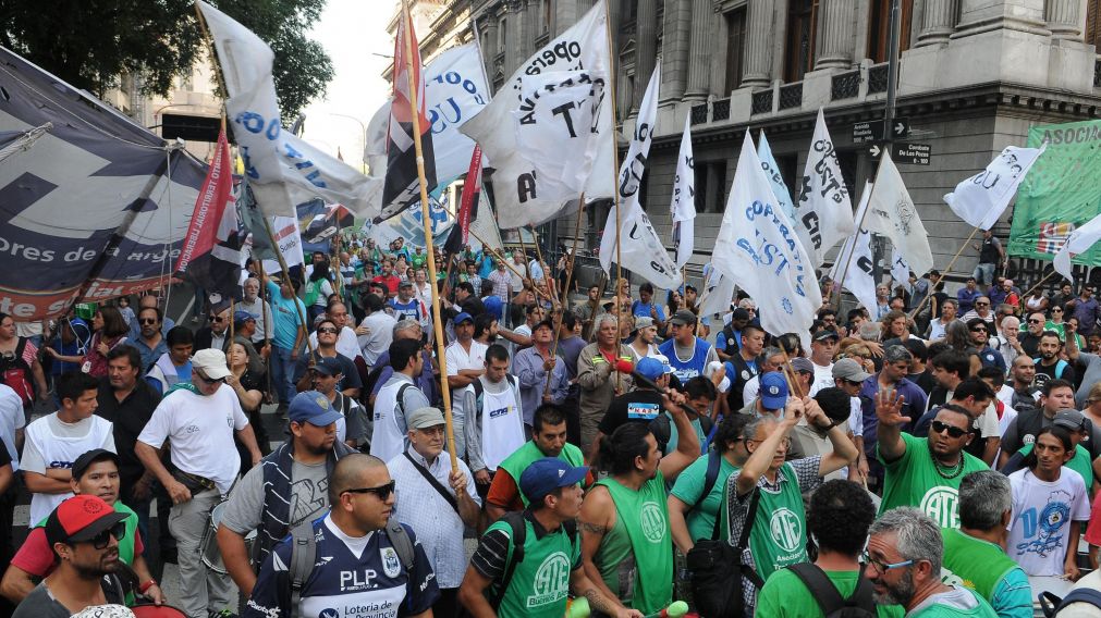 La CTA Autónoma marchará este jueves hasta Puente Pueyrredón (Télam / Archivo).