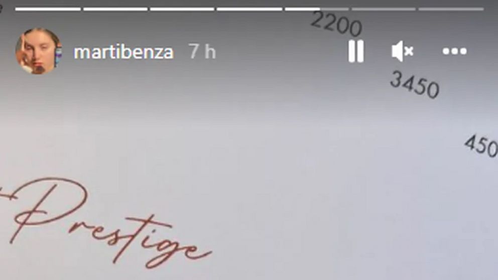 La influencer Martina Benza mostr� el ins�lito precio de un champagne en Espa�a.