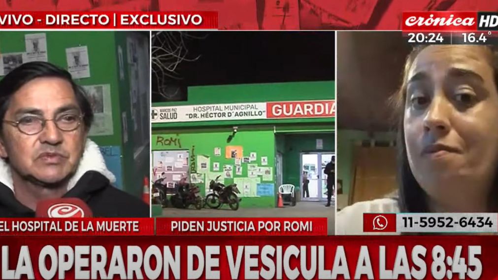 El testimonio de familiares de Romina Loza.