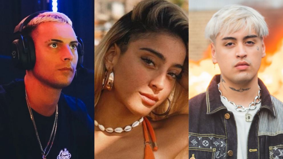 Rumores en las redes apuntan a un triángulo amoroso entre los tres famosos.