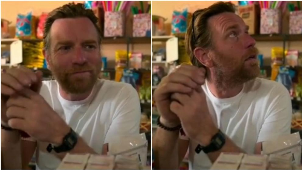 ¿Casualidad? La insólita situación que vivió Ewan McGregor al entrar a un almacén en su viaje por el norte argentino