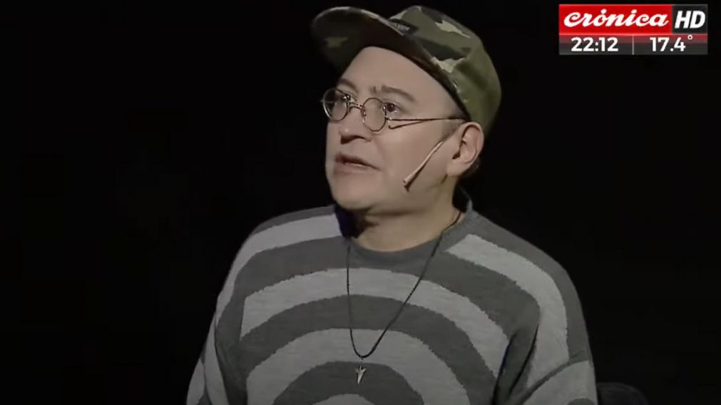 Leo García en el programa Seres Libres de Gastón Pauls.