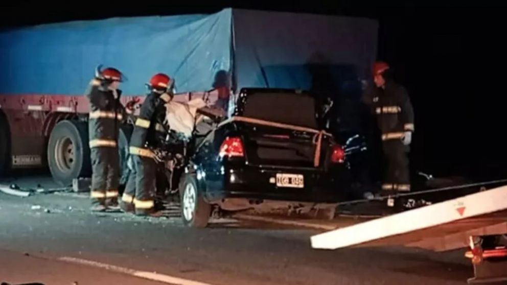 El accidente vial ocurrió el jueves por la tarde (Gentileza Nuevo Diario).