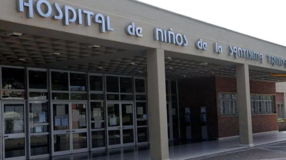 El centro de salud donde quedó internado el niño en Córdoba.