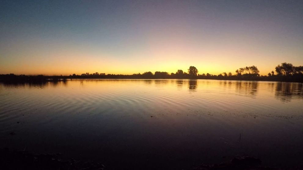 La Laguna Mulitas es la gran atracci�n tur�stica de 25 de Mayo.