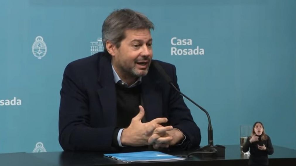 Mat�as Lammens, ministro de Turismo y Deporte de la Naci�n, habl� este mi�rcoles sobre una nueva edici�n del PreViaje (Captura de pantalla).