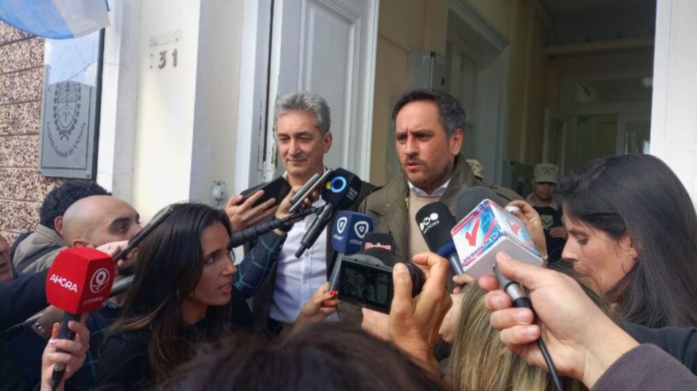 Juan Cabandié se presentó en el Juzgado Nacional de Victoria, en Entre Ríos.