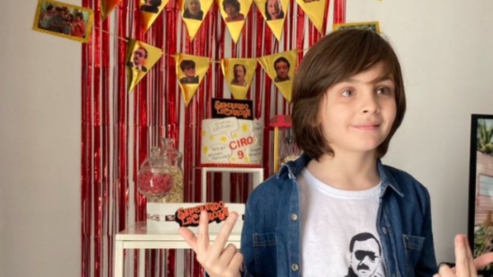 Viral: festejó su cumpleaños con la temática de una clásica película argentina.