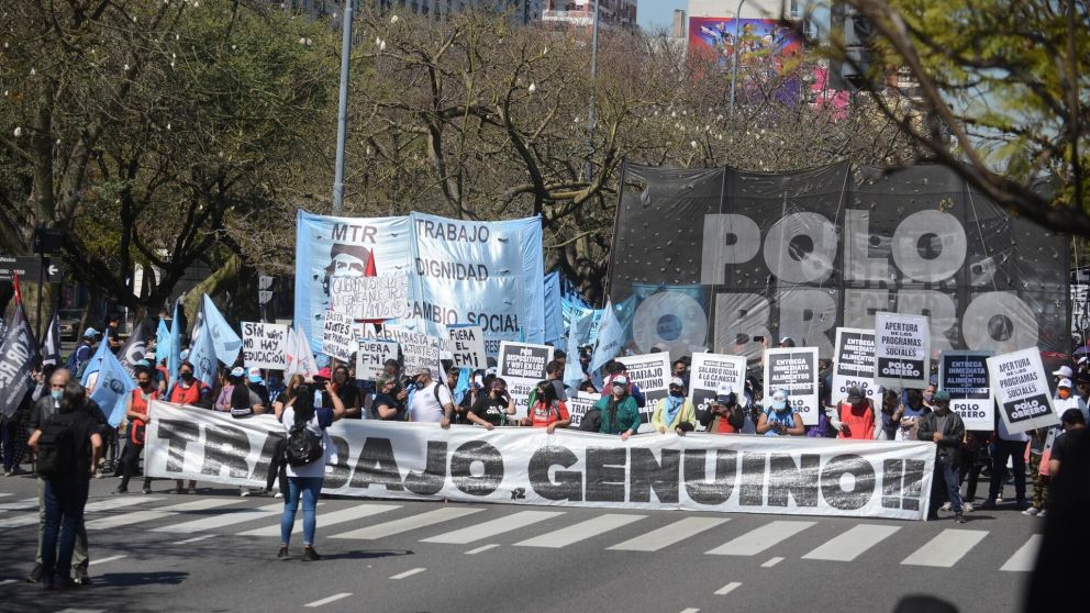 La Unidad Piquetera acordó marchar el próximo miércoles 10 de agosto al mediodía de frente a la Casa Rosada.