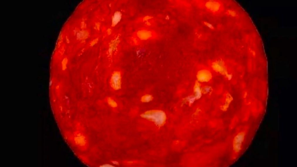Un científico aseguraba que habían captado a la "estrella más cercana al sol" y al final era una farsa (Imagen Twitter).