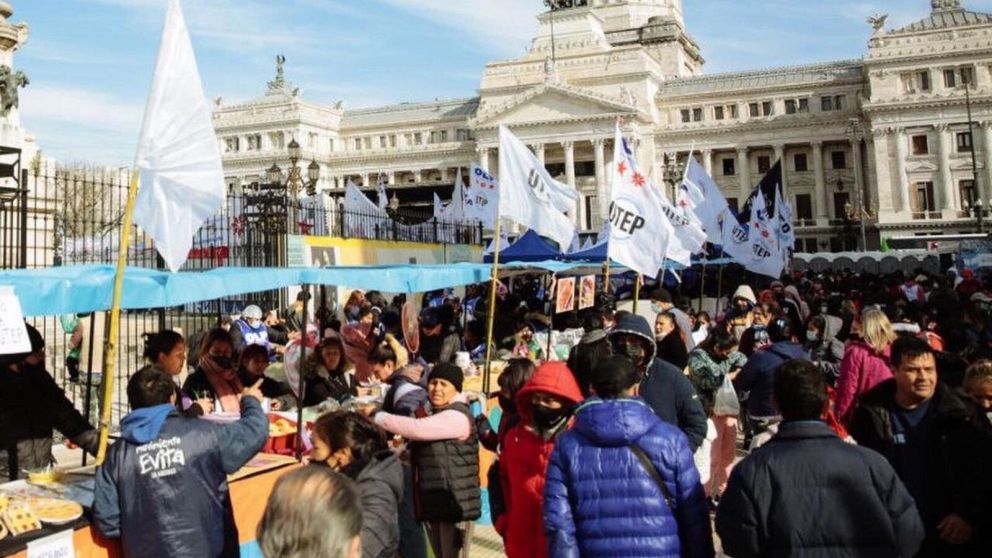 Los peque�os y medianos productores rurales nucleados en la UTEP se movilizar�n este mi�rcoles al Congreso (Gentileza @UTEPoficial/Twitter).