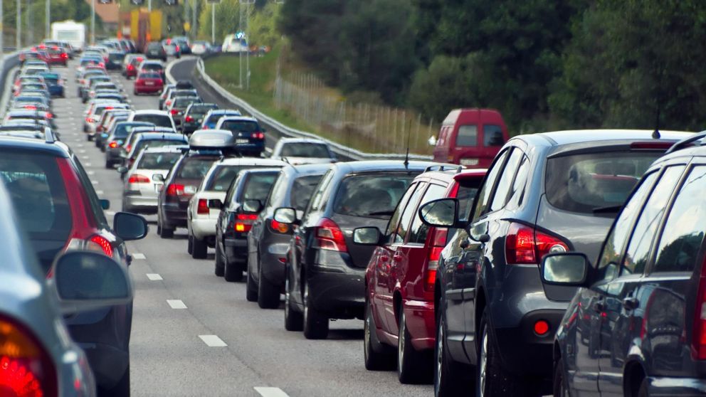 Complicaciones en el tr�nsito para ingresar al CABA (Imagen ilustrativa).