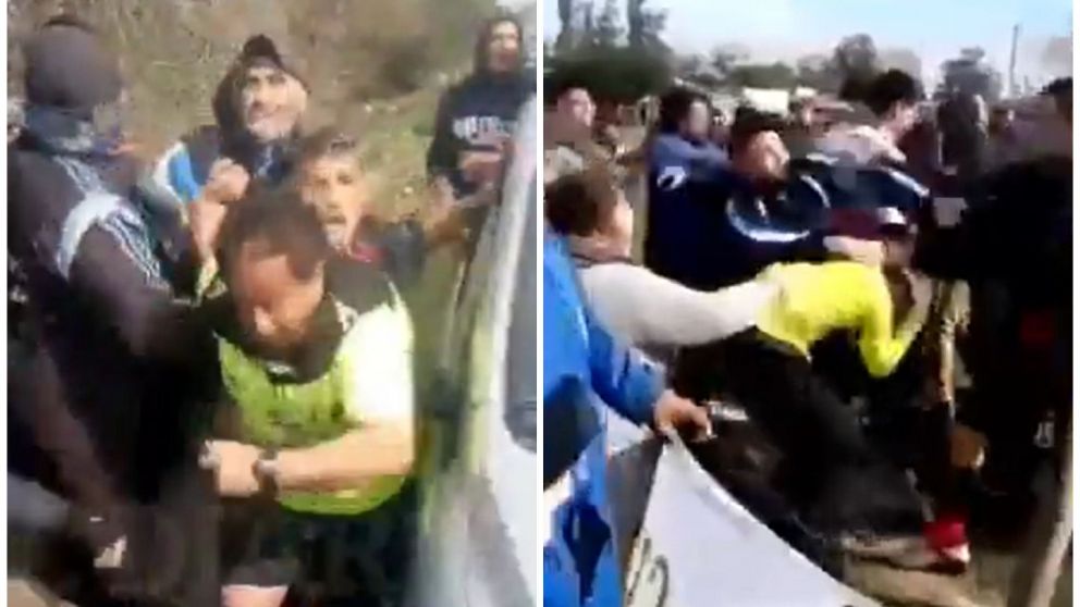 Un árbitro agredido a golpes en un partido de fútbol en Miramar.