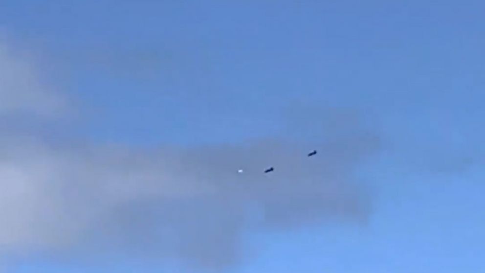 Aviones militares persiguen a un OVNI en Estados Unidos.