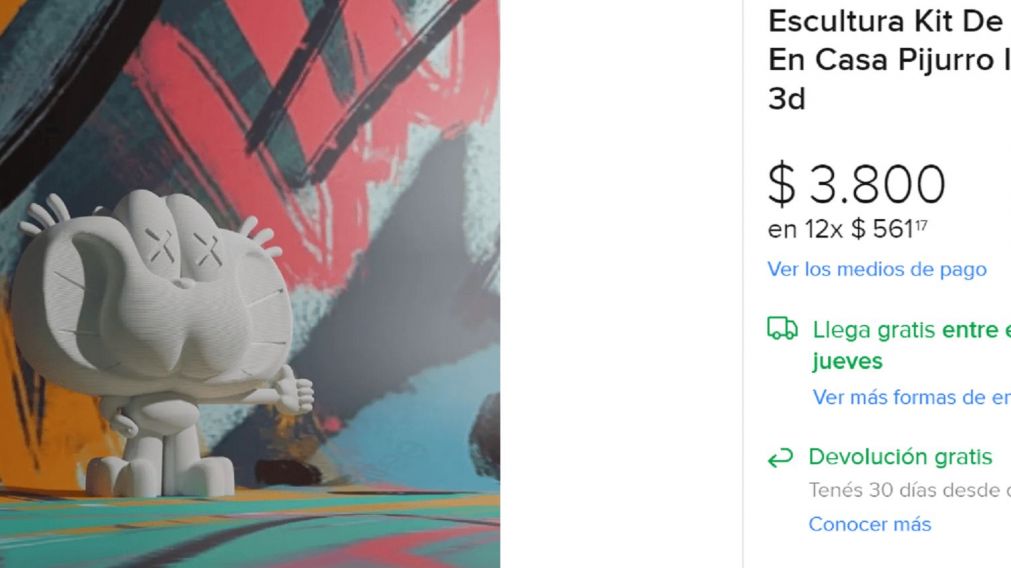 El Gaturro para vandalizar es viral en Mercado Libre.