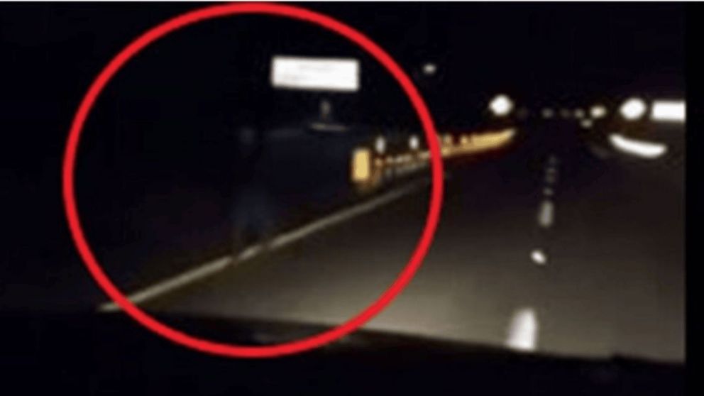 Filman fantasma en la ruta: aseguran que es un camionero que muri� en un accidente.