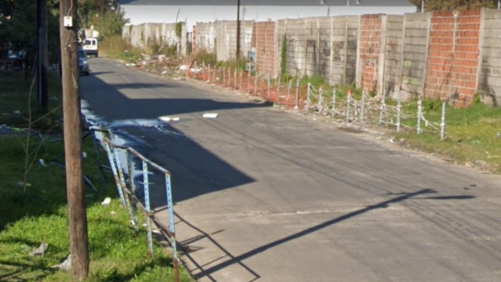 Acá fue encontrado el cuerpo de Maximiliano Lautaro Yoel Maturano, de 18 años.