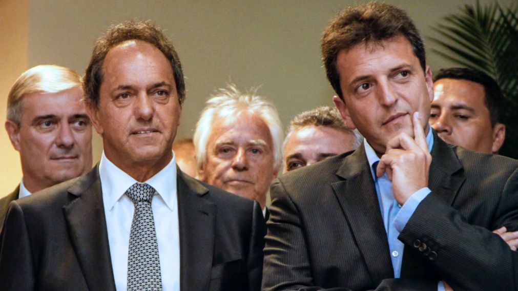 Sergio Massa se reunió a solas con Daniel Scioli.