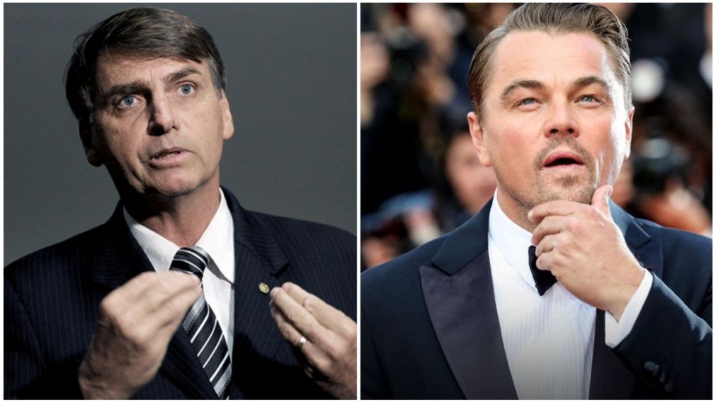 Jair Bolsonaro y Leonardo DICaprio se cruzaron en las redes sociales por la deforestación de la Amazonía brasileña.