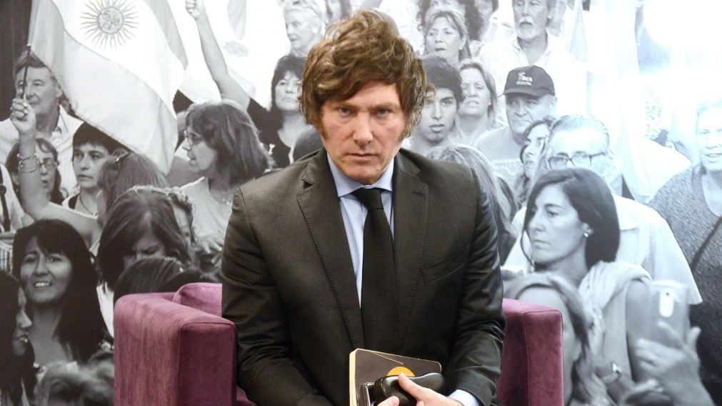 El diputado por La Libertad Avanza Javier Milei (Hern�n Nersesian / Cr�nica).