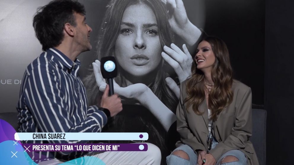 La China Su�rez nos trajo su canci�n "Lo que dicen de m�"