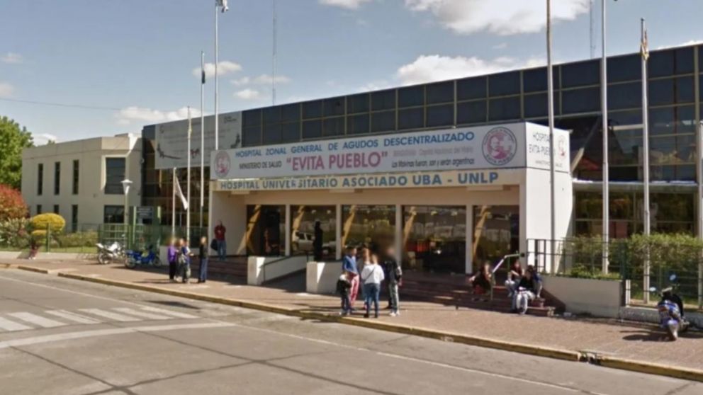El efectivo policial murió en el hospital Evita Pueblo, en Berazategui (Imagen ilustrativa).
