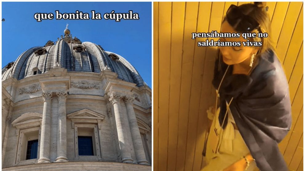 Recorrido aterrador por el Vaticano es viral (TikTok/@carlotapelota2).